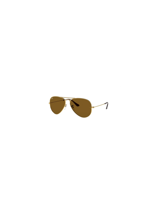 RAY-BAN RB3025 001 33 55 AVIATOR  Ray Ban Sunglasses. Series Aviator Classic. Series number: RB3025. Color code: 001/33. Color: Brown. Size: 55-14. Shape: Aviator. Lens Width: 55 mm. Lens Bridge: 14 mm. Arm Length: 135 mm. 100% UV protection. Non-Polarized. Frame Material: Metal. Frame Color: Gold. Lenses Type: Brown B-15. UPC/EAN code: 805289178316. Ray Ban Aviator Classic Brown B-15 Sunglasses RB3025 001/33 55.  RAY-BAN RB3025 AVIATOR LARGE METAL